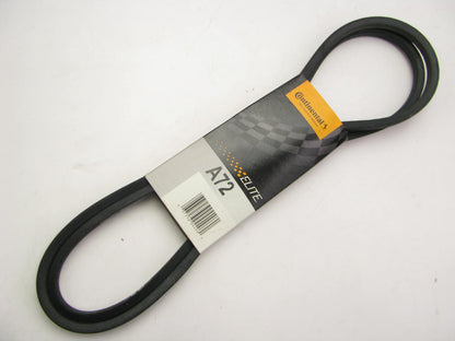 Continental A72 Industrial Accessory Drive Belt - 1/2'' X 74'' - 36 Degree