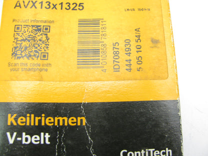 Continental AVX13X1325 Accessory Drive Belt - 13mm X 1325mm