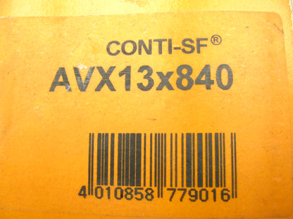 Continental AVX13X840 Accessory Drive Belt - 13mm X 840mm - 36 Degree