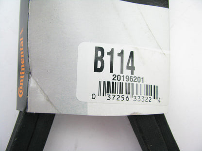Continental B114 Industrial Accessory Drive Belt - 5/8'' X 117'' - 36 Degree