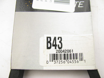 Continental B43 Industrial Accessory Drive Belt - 5/8'' X 46'' - 36 Degree