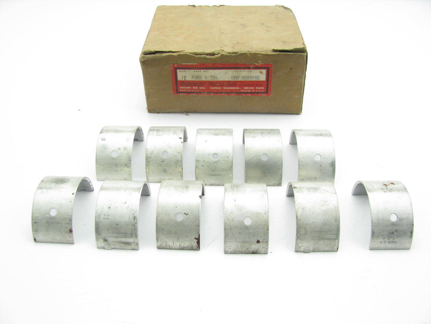 Continental F600G350 .020  Connecting Rod Bearings