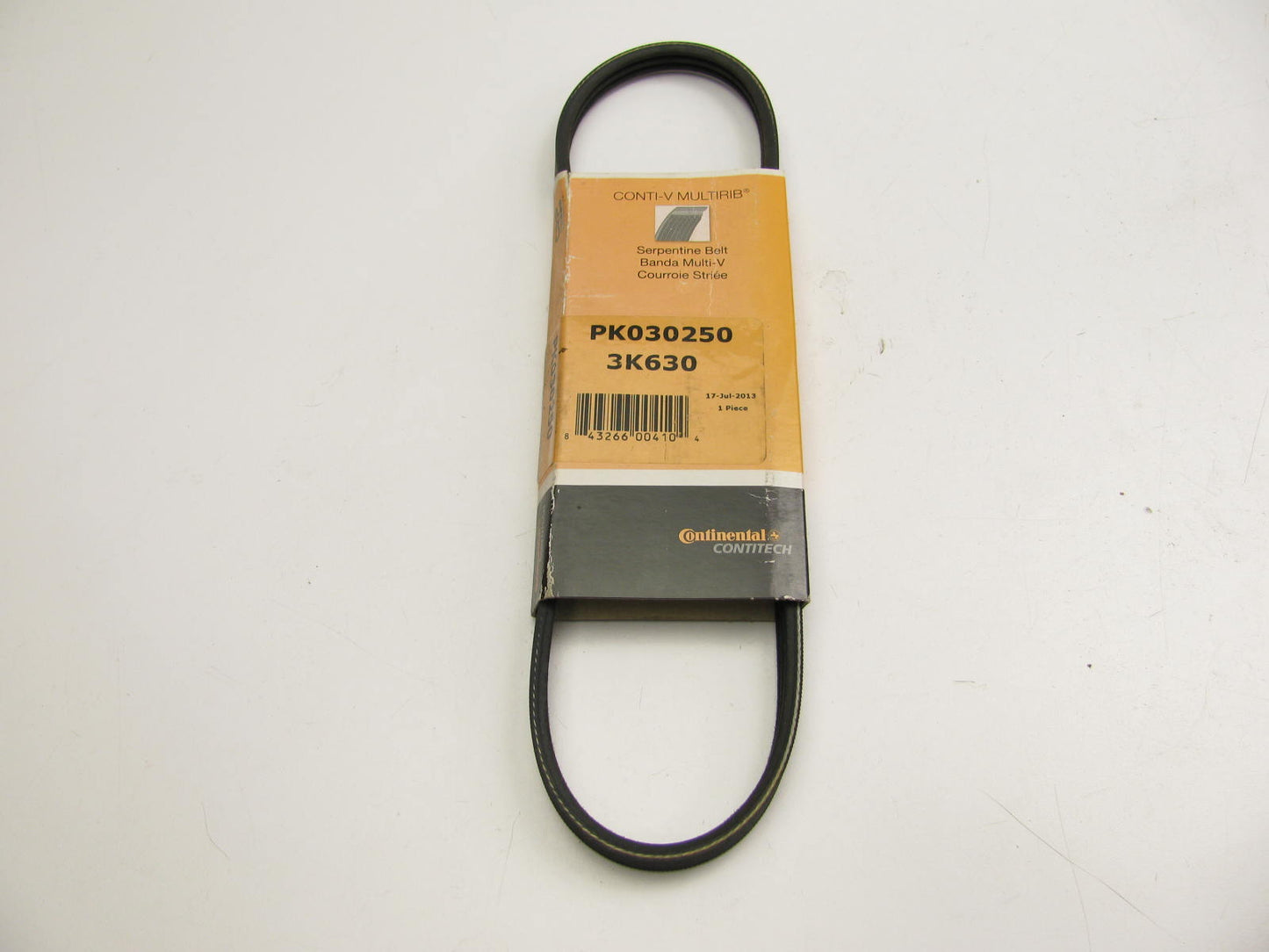 Continental PK030250 Serpentine Belt - .42'' X 25.75'' - 3 Ribs