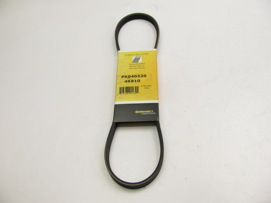 Continental PK040320 Serpentine Belt - 0.56'' X 32.75'' - 4 Ribs