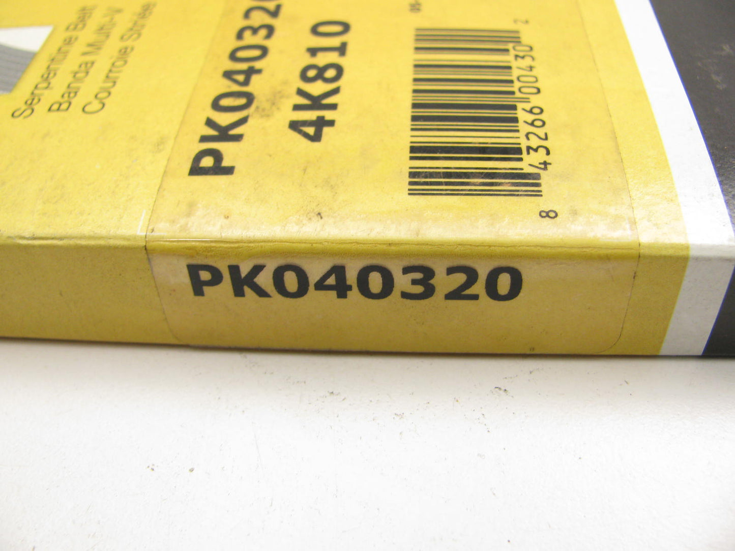 Continental PK040320 Serpentine Belt - 0.56'' X 32.75'' - 4 Ribs