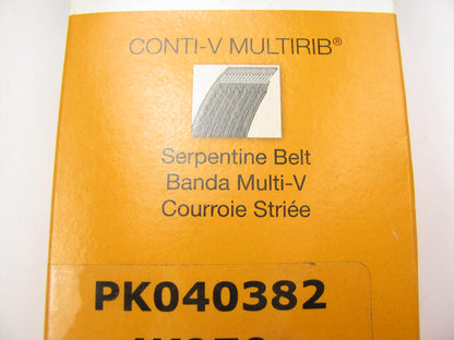 Continental PK040382 Serpentine Belt - 0.56'' X 39.00'' - 4 Ribs