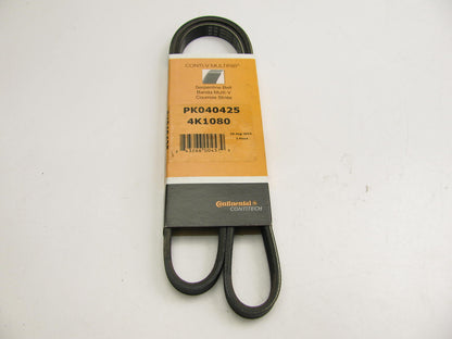 Continental PK040425 Serpentine Belt - 0.56'' X 43.125'' - 4 Ribs