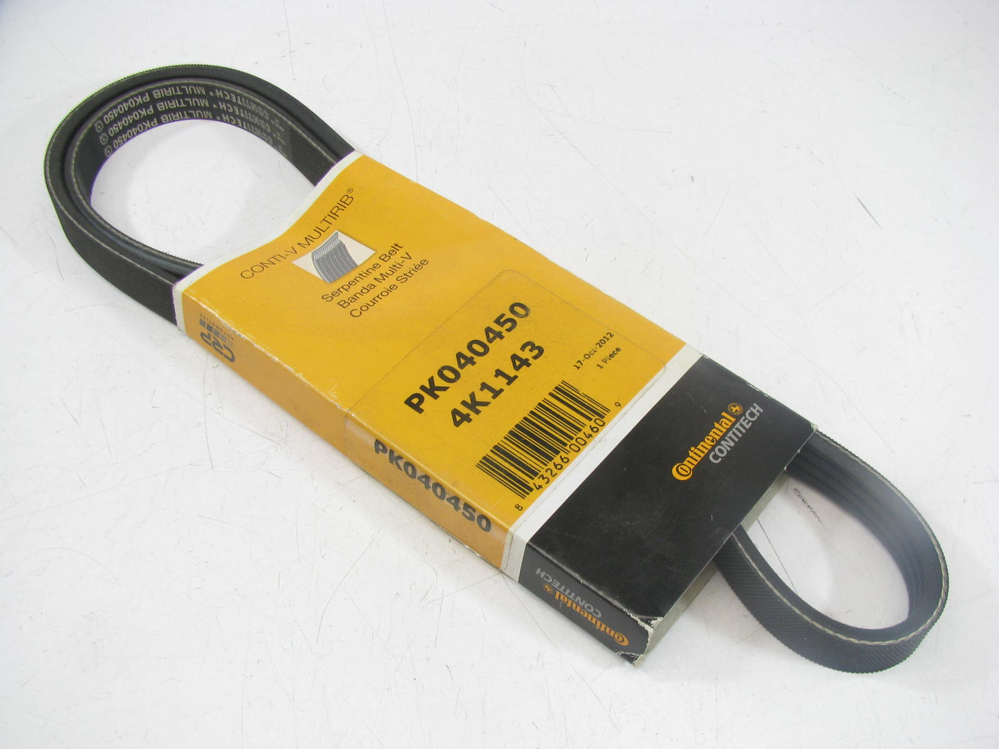 Continental PK040450 Serpentine Belt - 0.56'' X 45.00'' - 4 Ribs
