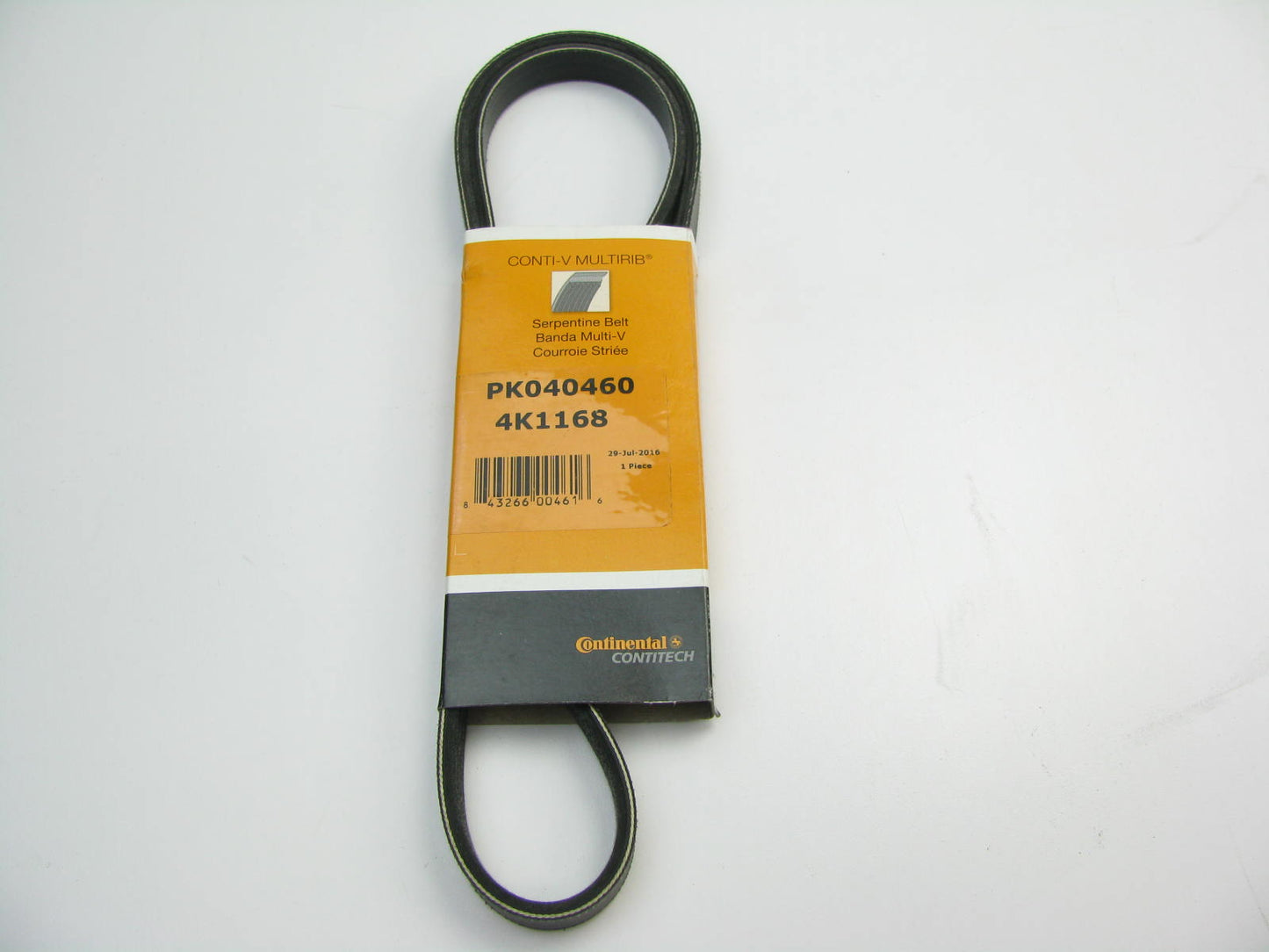 Continental PK040460 Serpentine Belt - 0.56'' X 46.625'' - 4 Ribs