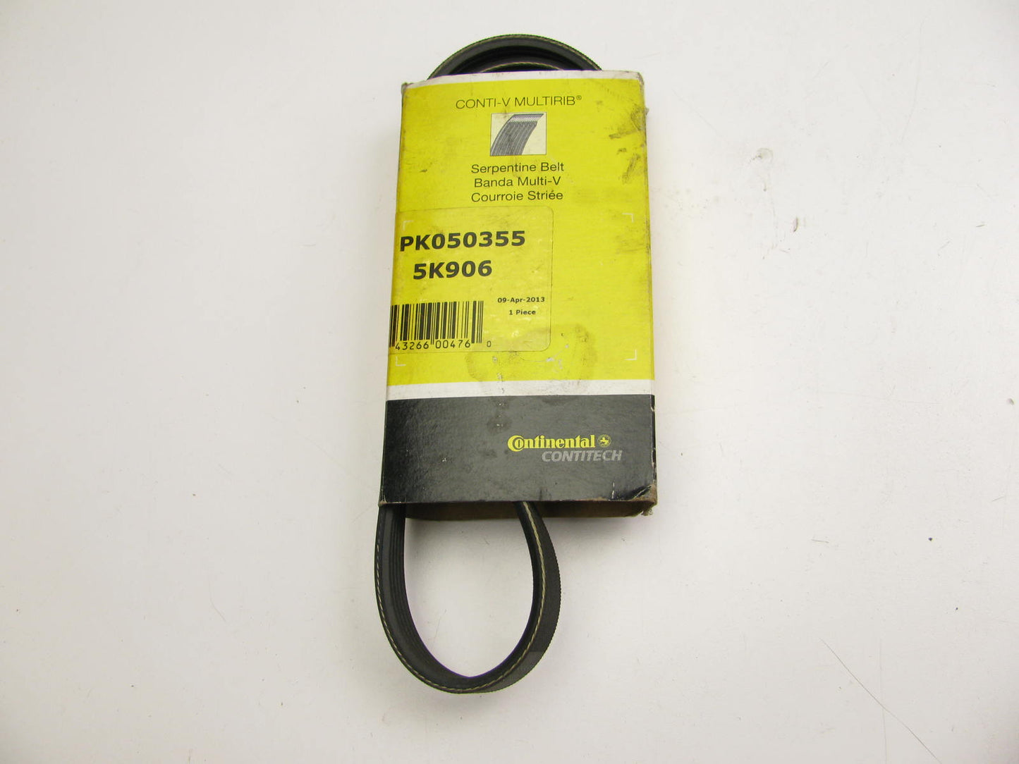 Continental PK050355 Serpentine Belt - 0.69'' X 36.125'' - 5 Ribs