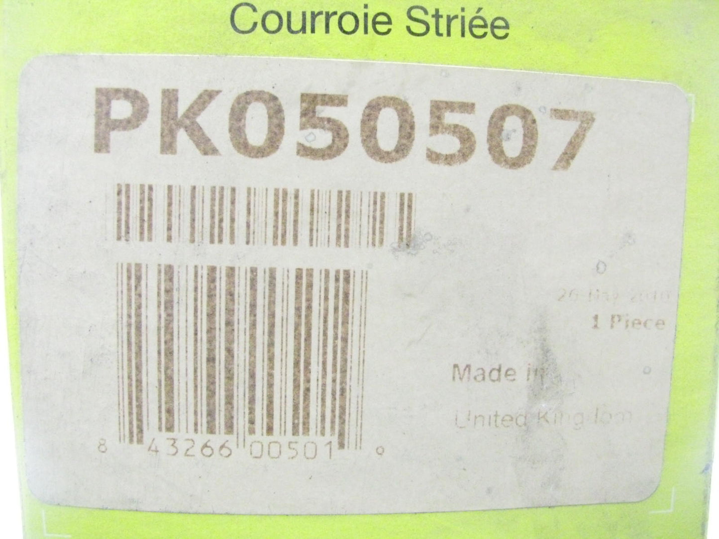 Continental PK050507 Serpentine Belt - 0.69'' X 50.70'' - 5 Ribs