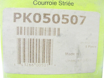 Continental PK050507 Serpentine Belt - 0.69'' X 50.70'' - 5 Ribs