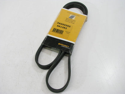 New Contitech PK050505 Serpentine Belt For 1996-00 Nissan 3.3L 5K1282