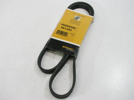 New Contitech PK050505 Serpentine Belt For 1996-00 Nissan 3.3L 5K1282