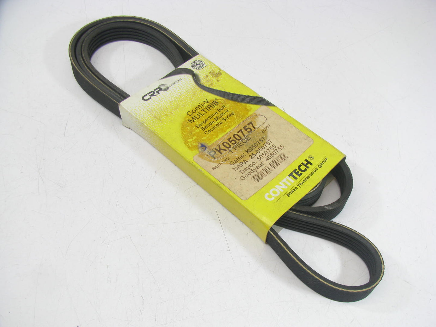 Contitech PK050757 Serpentine Belt - 0.69'' X 76.255'' - 5 Ribs