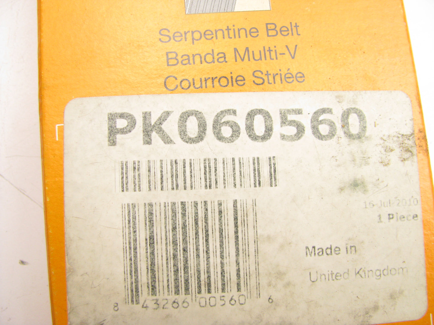 Contitech PK060560 Serpentine Belt