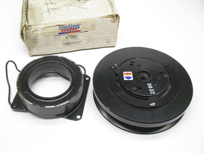 Cooling Depot 47980 T/CCI A/C Compressor Clutch 7'' Dia Single Groove HD TRUCKS