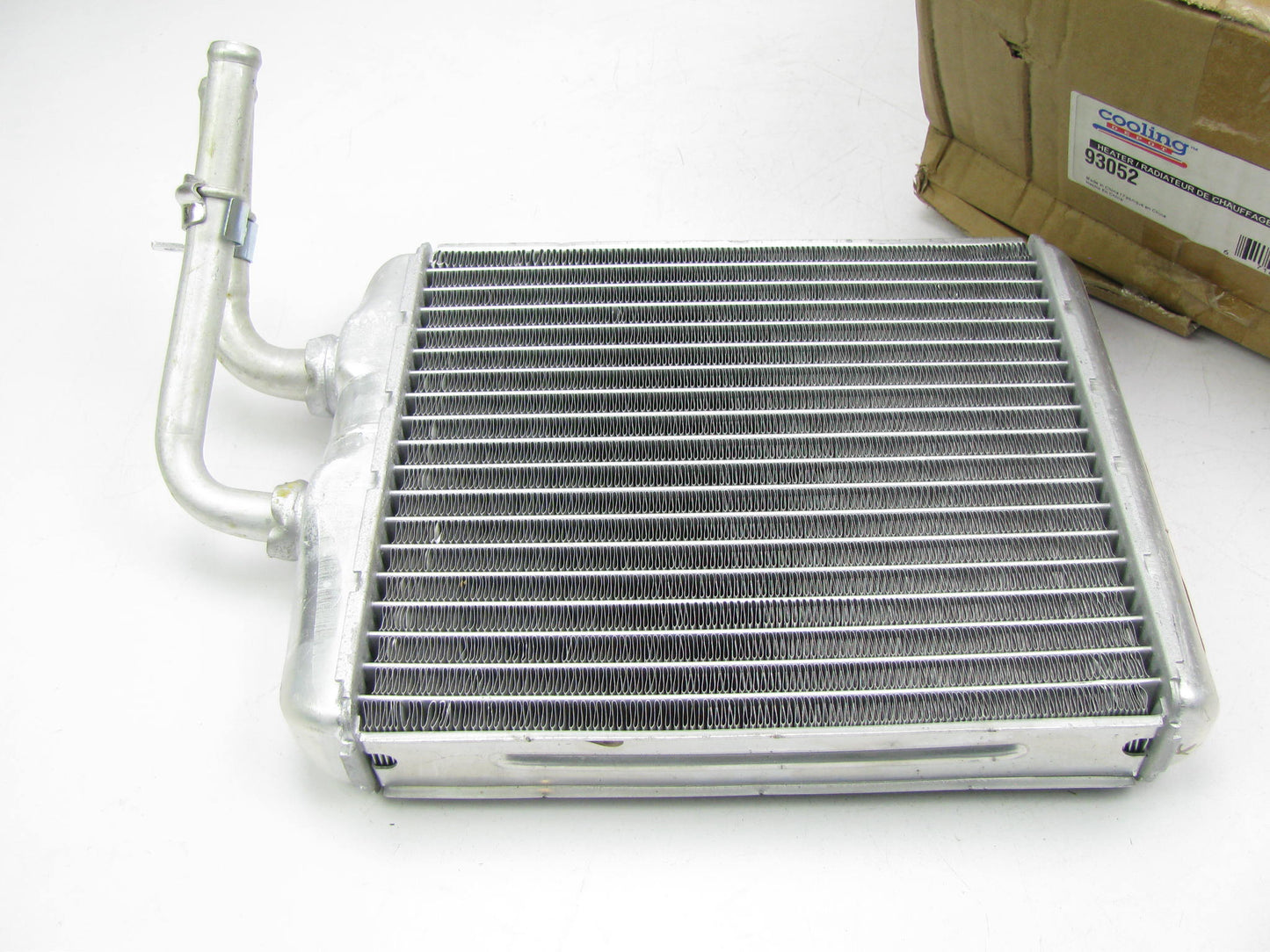 Cooling Depot 93052 HVAC Heater Core Assembly - Aluminum - Front