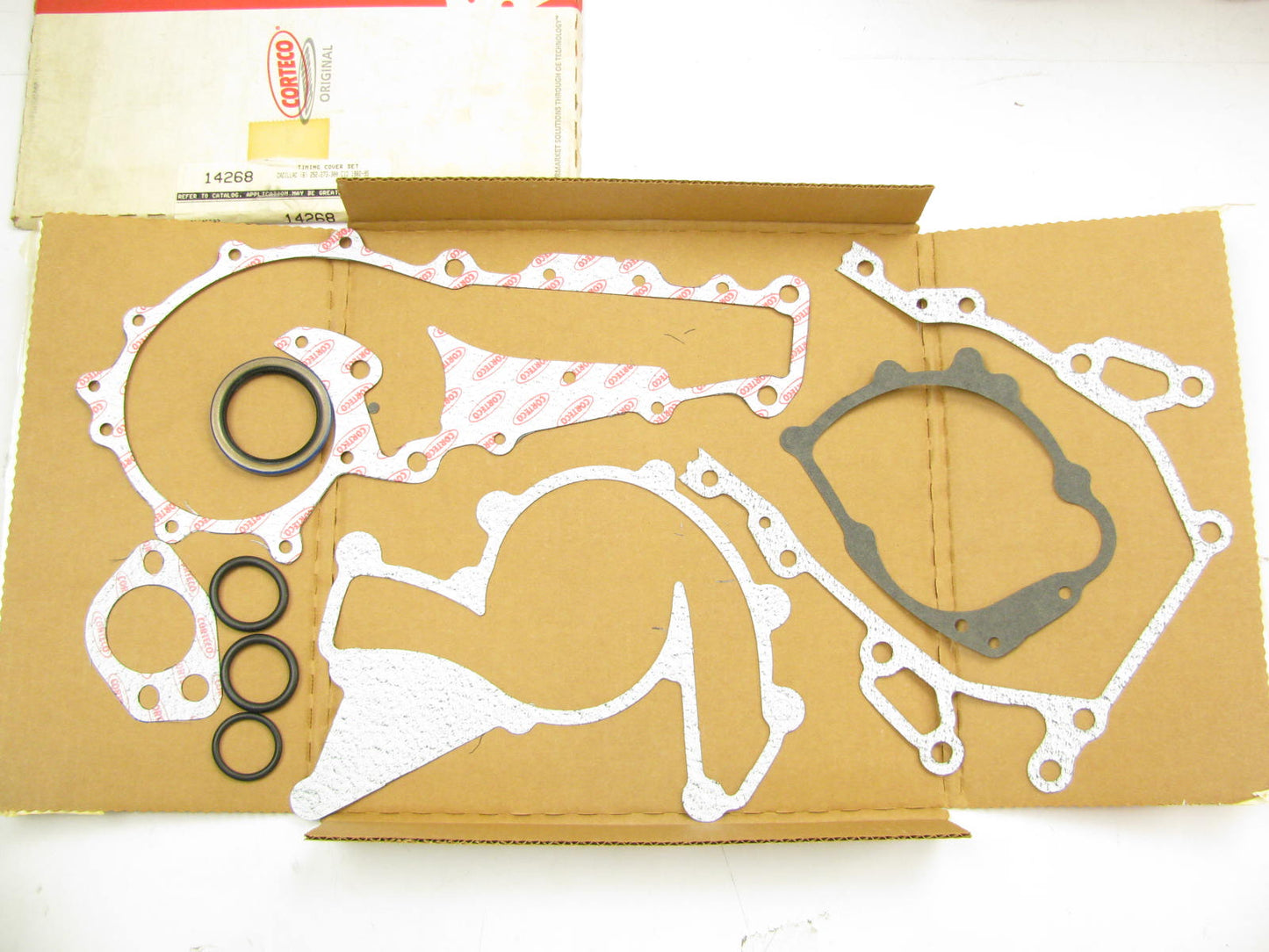 Corteco 14268 Engine Timing Cover Gasket Set - 1982-1985 Cadillac 250 V8