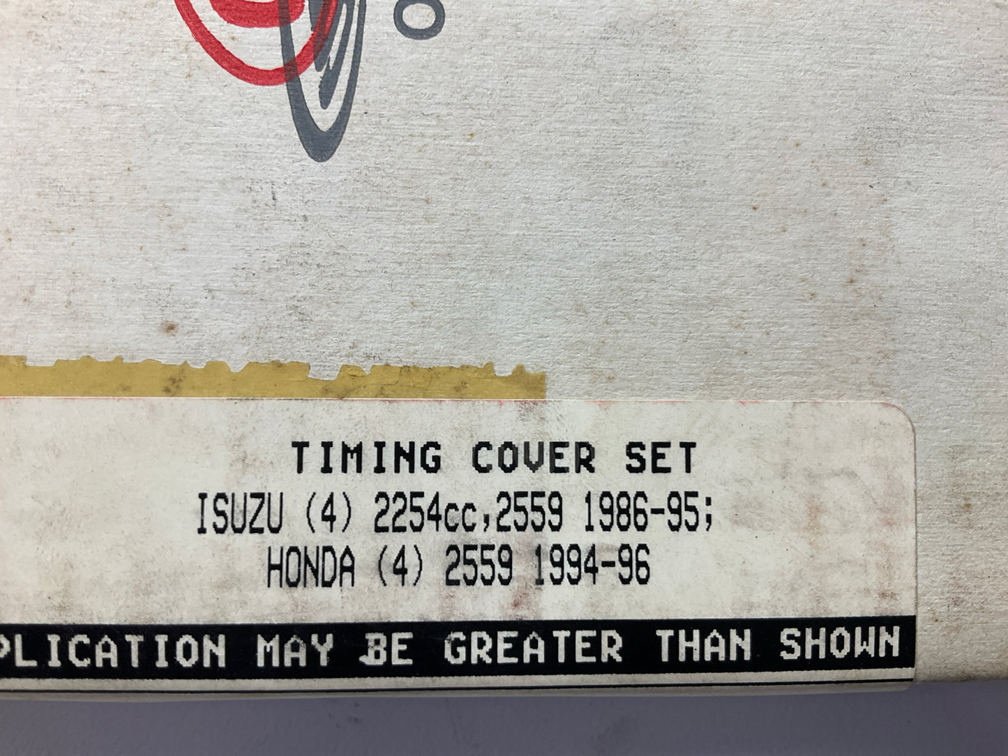 Corteco 14371 FRONT Engine Crankshaft Gasket Seal Set 86-97 Isuzu 2.3L 2.6L