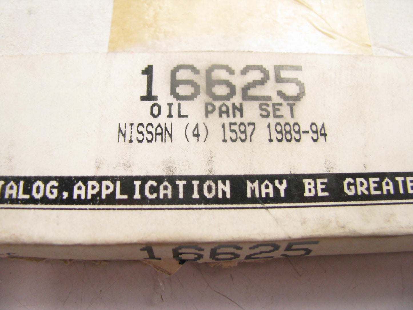 Corteco 16625 Engine Oil Pan Gasket For 1989-2005 Nissan 1.6L 1.8L-L4