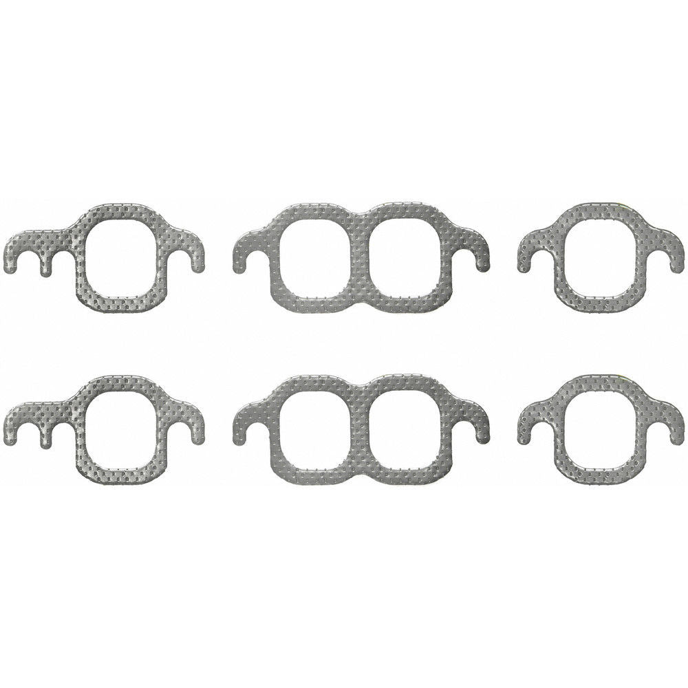 Corteco 18016 Exhaust Manifold Gasket Set 1955-1995 Chevrolet SBC 262-400 V8