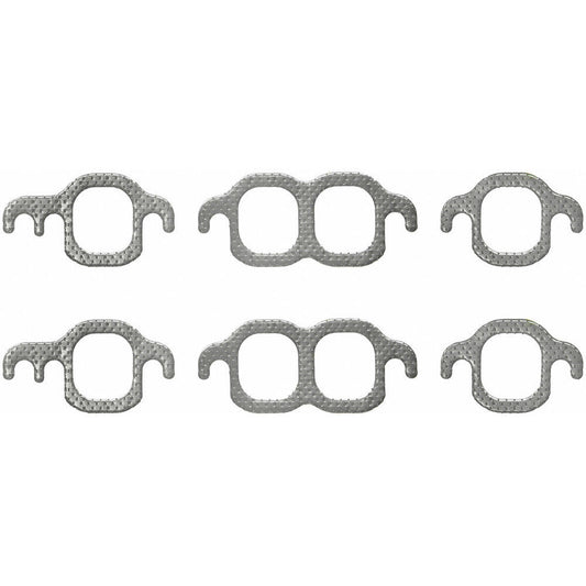 Corteco 18016 Exhaust Manifold Gasket Set 1955-1995 Chevrolet SBC 262-400 V8