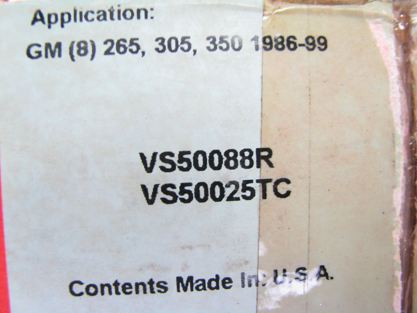 Corteco 19541 Engine Valve Cover Gasket Set For 1986-199 GM 265 305 350-V8