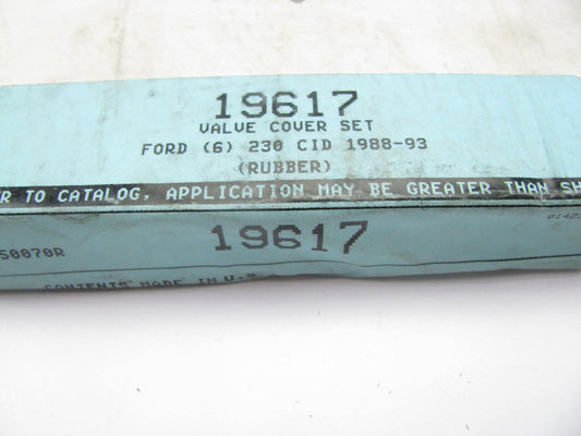 Corteco 19617 Engine Valve Cover Gasket Set - 88-93 Ford Lincoln Mercury 3.8L V6