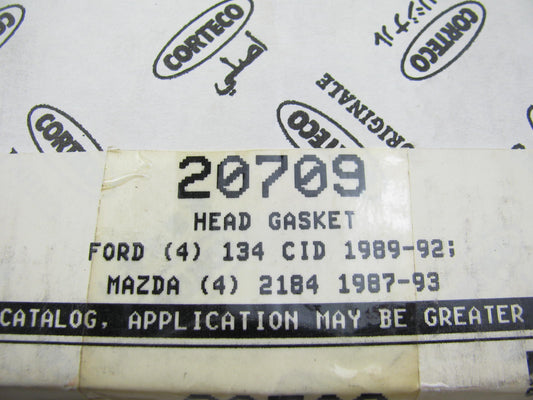 Corteco 20709 Engine Cylinder Head Gasket for 1987-1993 Ford Mazda 2.2L-L4