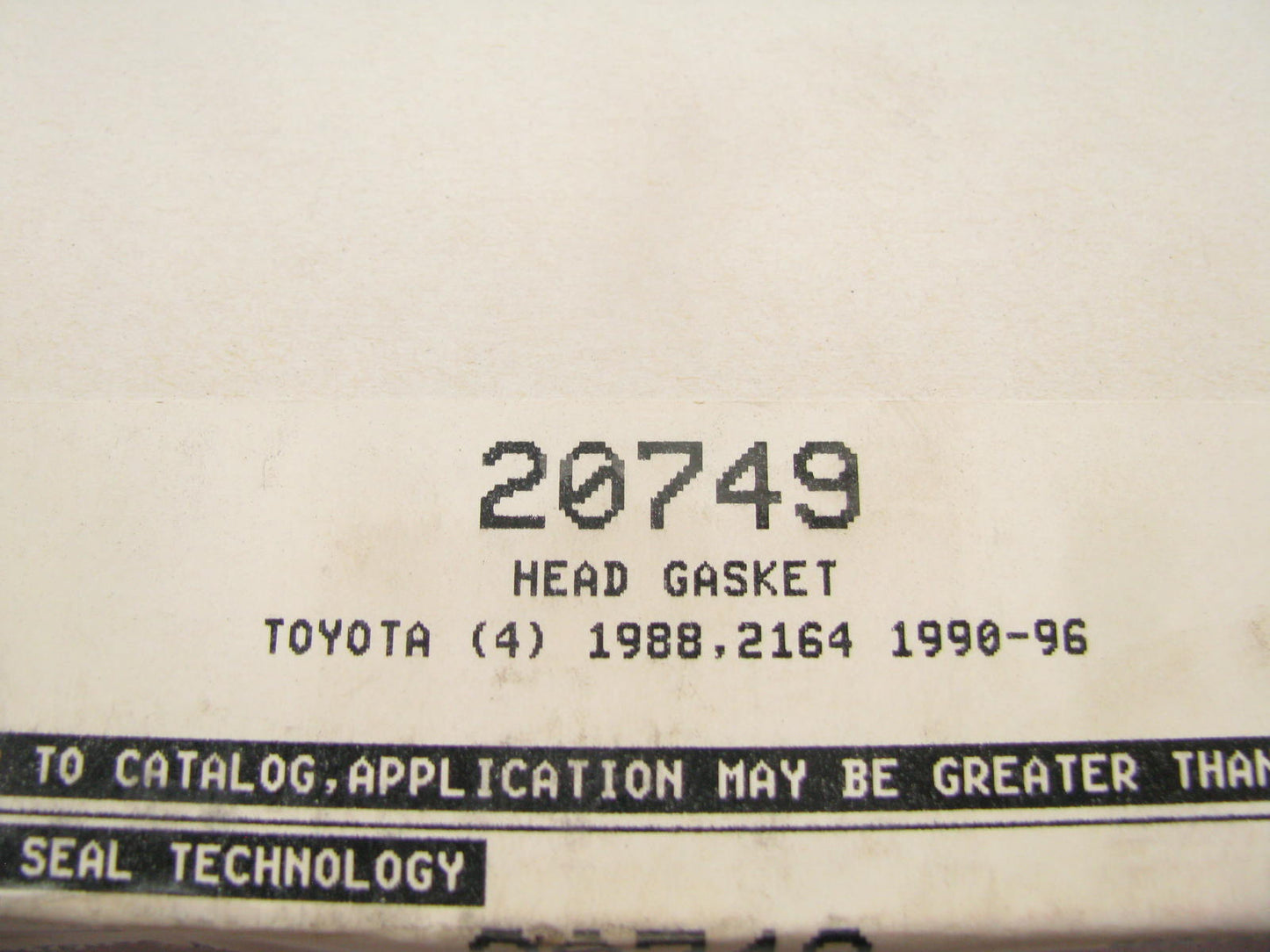Corteco 20749 Engine Cylinder Head Gasket - 1987-1997 Toyota 2.0L 2.2L