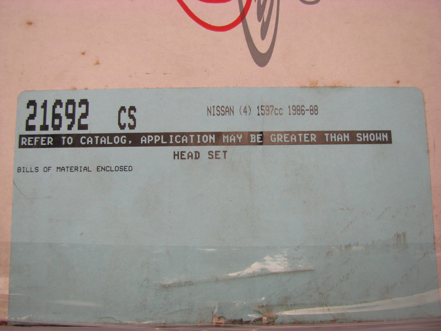 Corteco 21692CS Cylinder Head Gasket Set For 1986-1988 Nissan 1.6L-L4