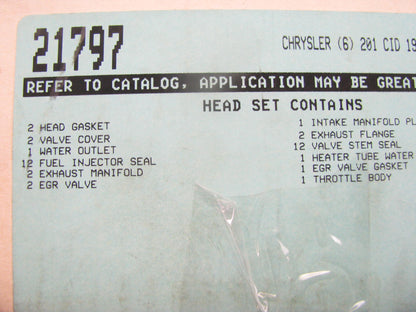 Corteco 21797 Cylinder Head Gasket Set For 1990-2000 Chrysler 3.3L-V6