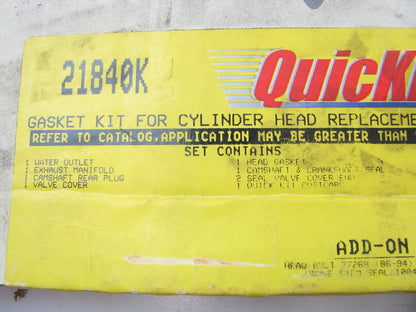 Corteco 21840K Cylinder Head Gasket Set For 1981-1995 Chrysler 2.2L 2.5L