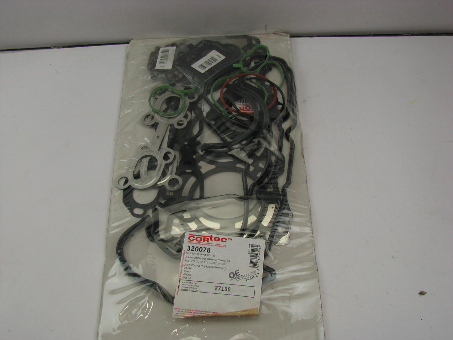 Corteco 320078 Engine Full Gasket Set For 2000-2001 Nissan 3.0L-V6