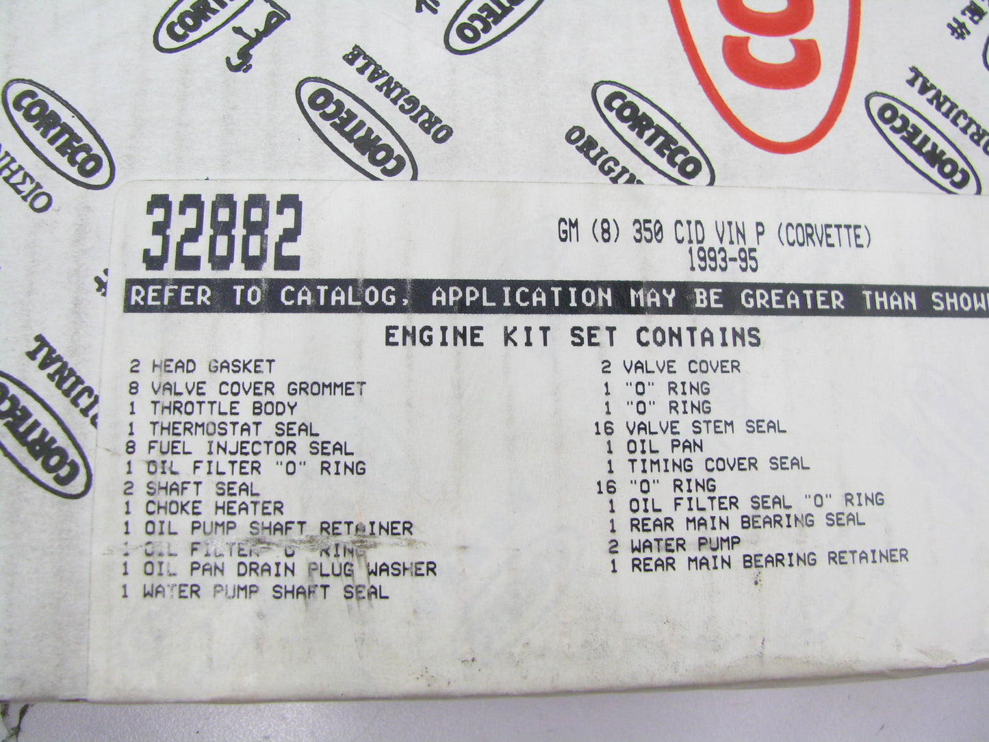 Corteco 32882 Engine Cylinder Head Gasket Set For 1993-1995 Chevrolet 350-V8