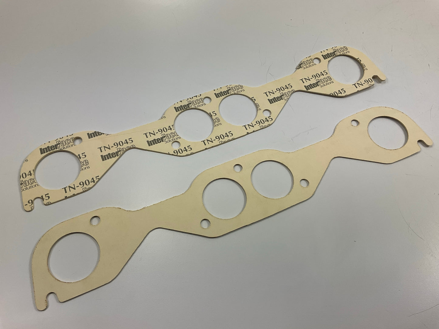 Corteco 55409EX Exhaust Header Gasket Set For 1955-87 Chevy SBC W/ Brodix Heads