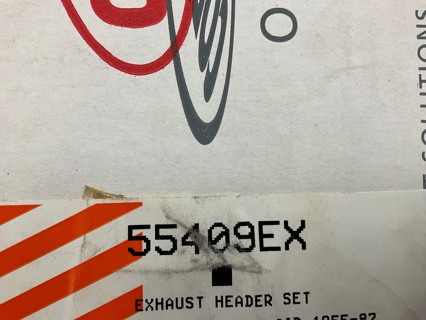 Corteco 55409EX Exhaust Header Gasket Set For 1955-87 Chevy SBC W/ Brodix Heads