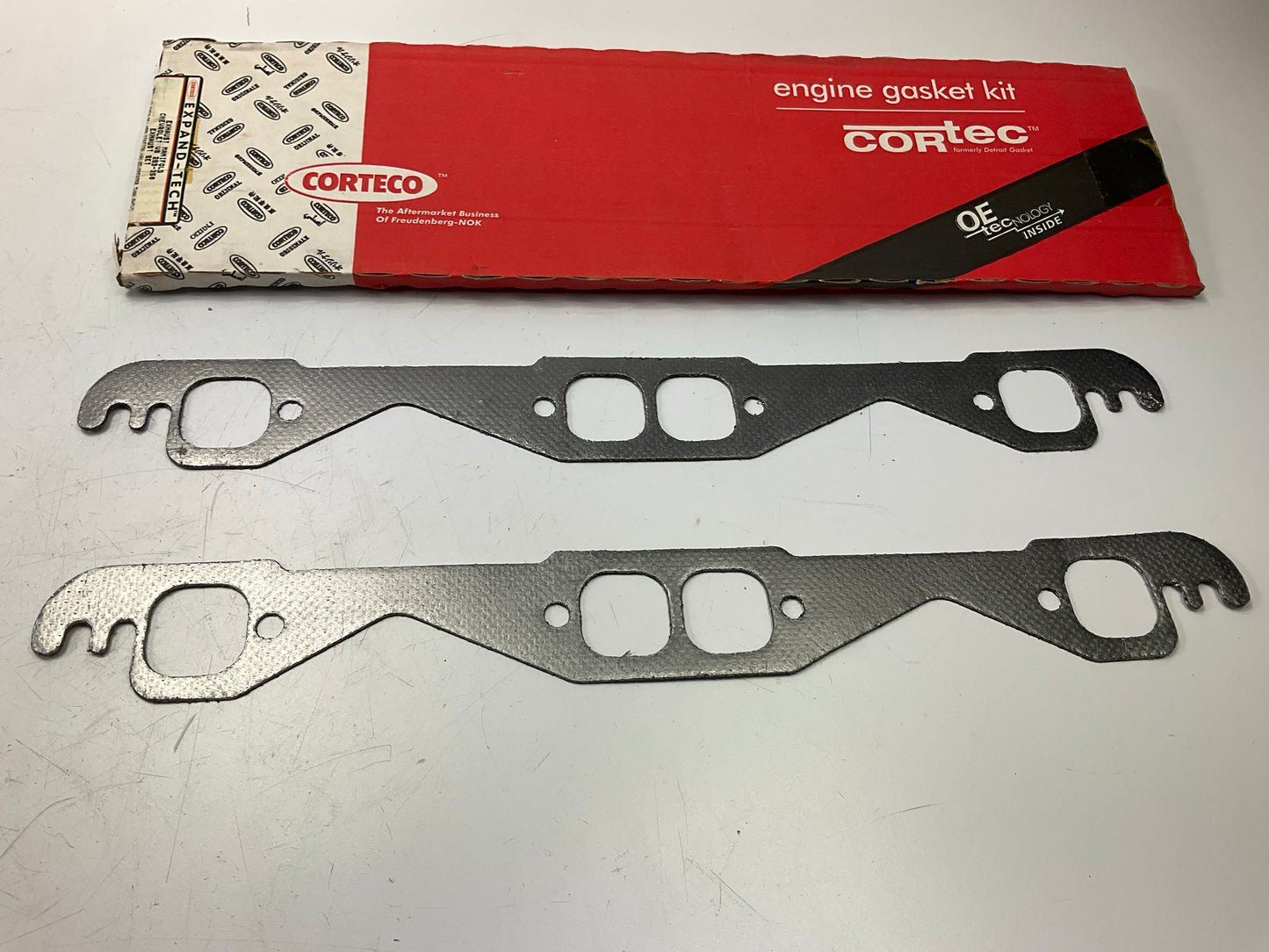 Corteco 59404EX Exhaust Manifold Gasket Set 67-00 GM SBC Vortec Square Port 1.50