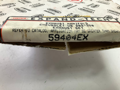 Corteco 59404EX Exhaust Manifold Gasket Set 67-00 GM SBC Vortec Square Port 1.50
