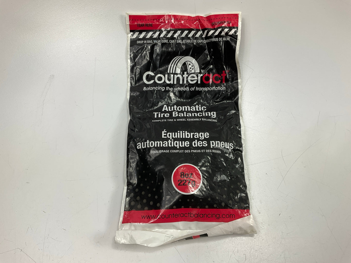 Counteract 16-308 8 Oz Counteract Tire Balance Bead Bag - Auto Tire Balancing