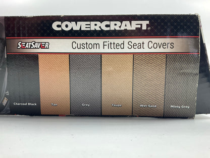 Covercraft SS2485PCCH Front 1st Row Seat Cover Kit - 15-18 Ford F-150, Charcoal