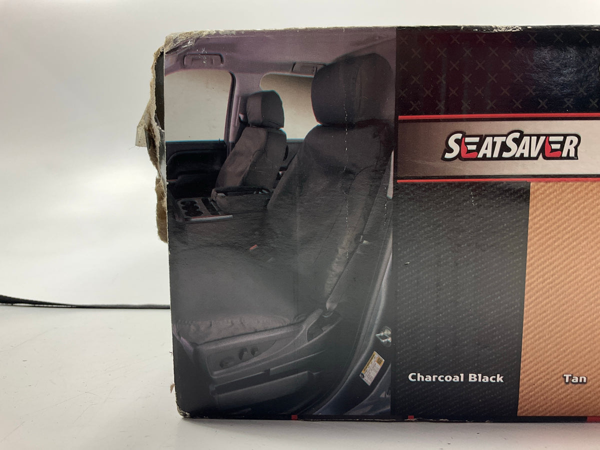 Covercraft SS2485PCCH Front 1st Row Seat Cover Kit - 15-18 Ford F-150, Charcoal