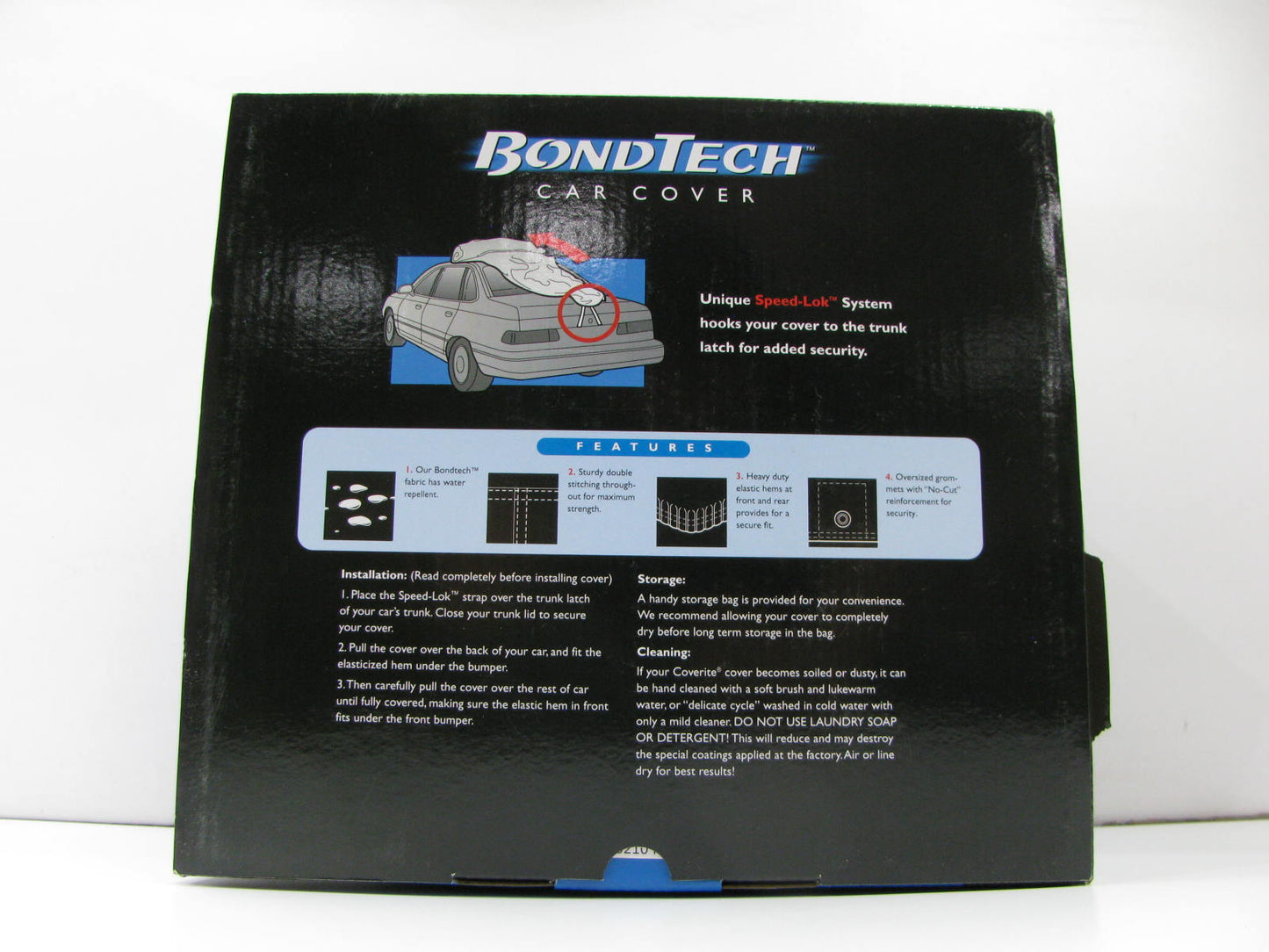 Coverite 10716 Size F Bondtech Car Cover For Cars From 17'7'' To 18'9'' In Length