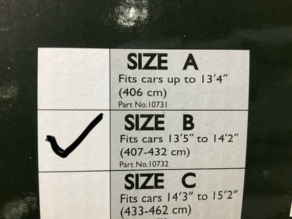 DAMAGED BOX - Coverite 10732 Tybond 3-Layer Waterproof Car Cover 13'5'' To 14'2''
