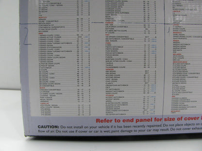 Coverite 10736 Tybond 100% Waterproof Car Cover For Cars 17'7'' To 18'9'' Long