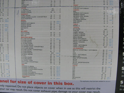 Coverite 10736 Tybond 100% Waterproof Car Cover For Cars 17'7'' To 18'9'' Long