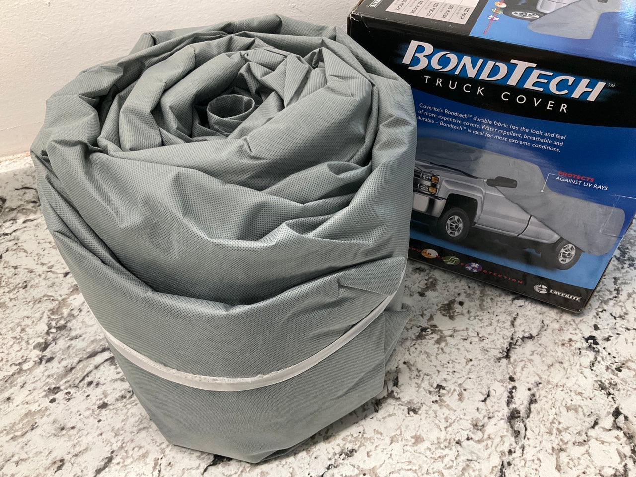 Coverite 11718 Bondtech XLarge Truck Cover, For Pickup Up To 260'' Long W/ Camper