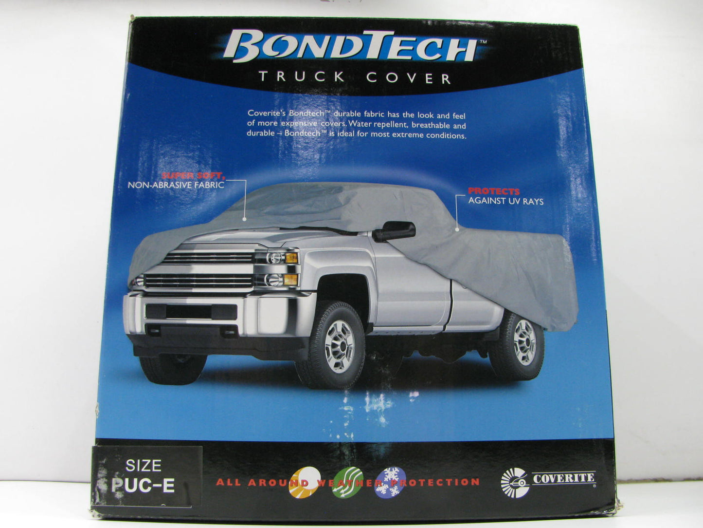 Coverite 11719 Bondtech Car Cover For Pickup Trucks Up To 188'' L, 72'' W, 66'' H