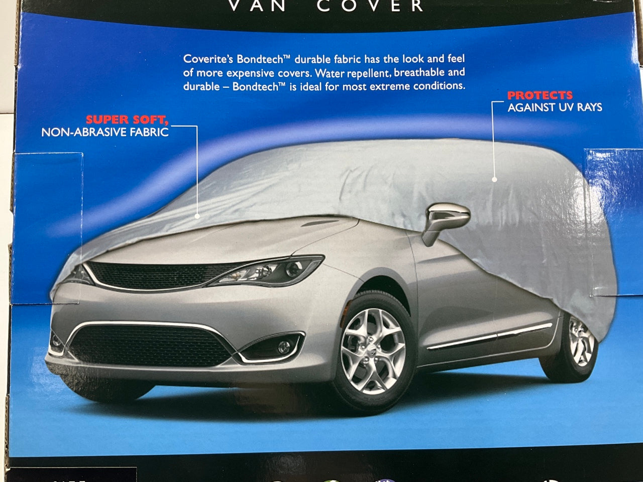 Coverite 12706 Bondtech Car Cover For Minivans Up To 190'' Long, 78'' Wide, 75'' T.